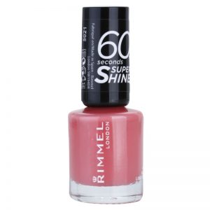 Rimmel 60 Seconds Super Shine lakier do paznokci odcień 405 Rose Libertine 8 ml