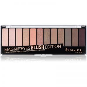 Rimmel Magnif’ Eyes paleta cieni do powiek odcień 002 Blush Edition 14,16 g