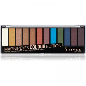 Rimmel Magnif’ Eyes paleta cieni do powiek odcień 004 Colour Edition 14,16 g