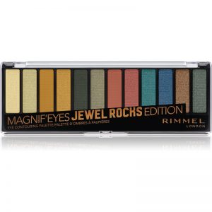 Rimmel Magnif’ Eyes paleta cieni do powiek odcień Jewel Edition 14,16 g