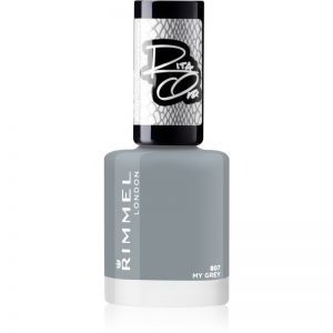 Rimmel Rita Ora lakier do paznokci odcień 807 My Grey 8 ml