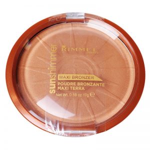 Rimmel Sun Shimmer Maxi Bronzer puder brązujący odcień 004 Sun Star 17 g