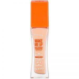 Rimmel Wake Me Up rozjaśniający podkład w płynie SPF 15 odcień 201 Classic Beige 30 ml