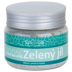 Saloos Green Clay maseczka do twarzy i ciała 80 g