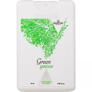 SANTINI Cosmetic Green Yvésse woda perfumowana opakowanie podróżne dla kobiet 20 ml