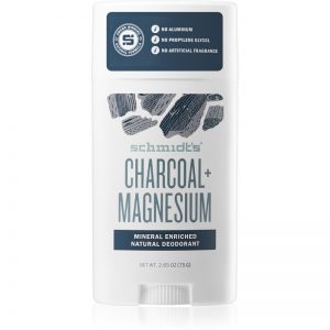 Schmidt’s Charcoal + Magnesium dezodorant w sztyfcie do wszystkich rodzajów skóry 75 g