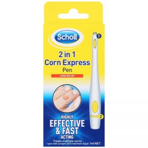 Scholl Corn Express pióro na odciski 2 w 1 1 ml