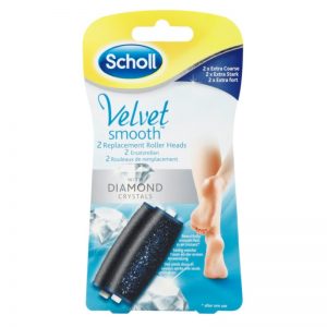 Scholl Velvet Smooth głowica wymienna do elektronicznego pilnika do stóp 2 szt. 2 szt.