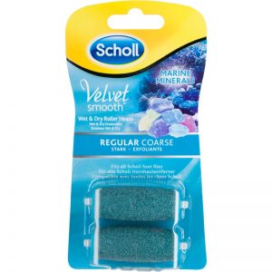 Scholl Velvet Smooth Regular Coarse głowica wymienna do elektronicznego pilnika do stóp 2 szt.