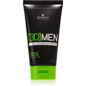 Schwarzkopf Professional [3D] MEN żel do włosów mocno utrwalający 150 ml