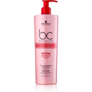 Schwarzkopf Professional BC Bonacure Peptide Repair Rescue micelarna odżywka oczyszczająca do włosów zniszczonych 500 ml