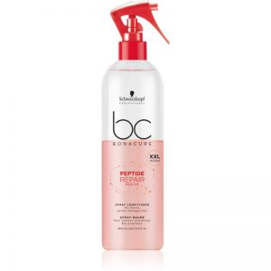 Schwarzkopf Professional BC Bonacure Peptide Repair Rescue odżywka w sprayu do włosów zniszczonych 400 ml