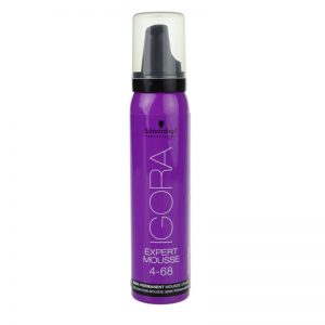 Schwarzkopf Professional IGORA Expert Mousse pianka koloryzująca do włosów odcień 4-68 Medium Brown Chocolate Red 100 ml