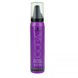 Schwarzkopf Professional IGORA Expert Mousse pianka koloryzująca do włosów odcień 9,5-55 Honey 100 ml