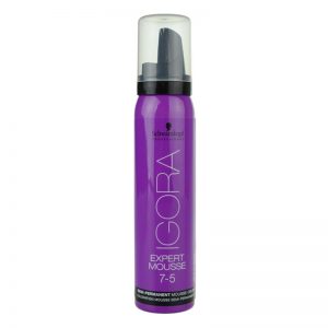 Schwarzkopf Professional IGORA Expert Mousse pianka koloryzująca do włosów odcień 7-5 Medium Blond Gold 100 ml