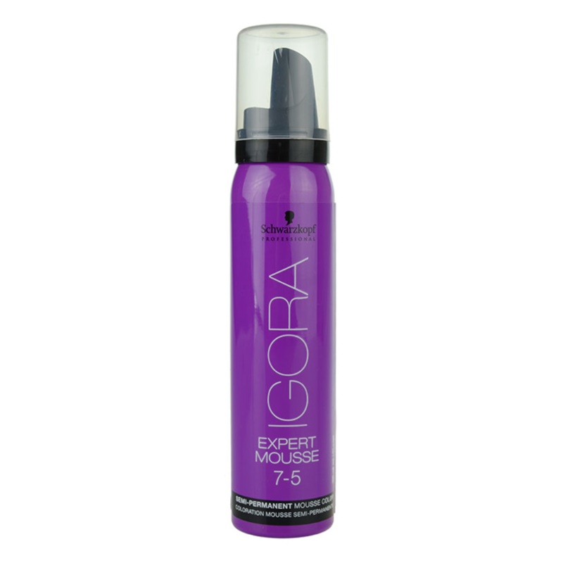 Schwarzkopf Professional Igora Expert Mousse Pianka Koloryzująca Do Włosów Odcień 7 5 Medium 3683