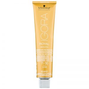 Schwarzkopf Professional IGORA Royal Absolutes farba do włosów odcień 7-10 60 ml