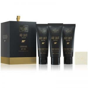 Scottish Fine Soaps Au Lait Noir zestaw kosmetyków VII. dla kobiet
