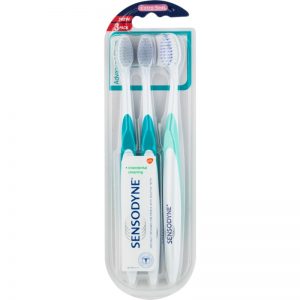 Sensodyne Advanced Clean szczoteczka do zębów extra soft dla wrażliwych zębów 3 szt.