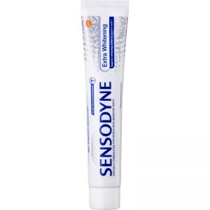 Sensodyne Extra Whitening pasta wybielająca do zębów z fluorem dla wrażliwych zębów 75 ml