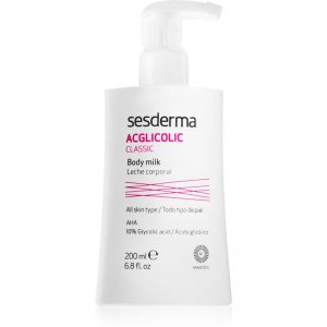 Sesderma Acglicolic Classic Body ujędrniające mleczko do ciała z efektem peelingu 200 ml