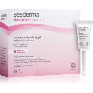 Sesderma Nanocare Intimate żel kojący do okolic intymnych 6 x 5 ml