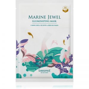 Shangpree Marine Jewel maska rozświetlająca w płacie 30 ml