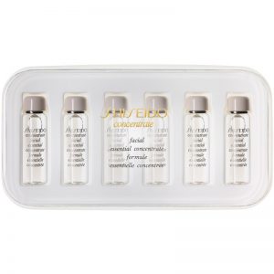 Shiseido Concentrate Facial Essential koncentrat intensywnie nawilżający o działaniu odmładzającym 6 x 5 ml