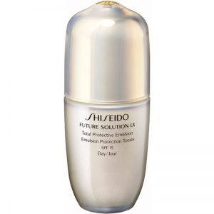 Shiseido Future Solution LX Total Protective Emulsion emulsja ochronna na dzień SPF 15 75 ml