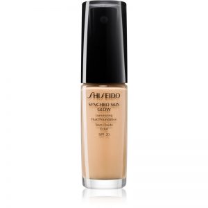 Shiseido Makeup Synchro Skin Glow Luminizing Fluid Foundation podkład rozjaśniający SPF 20 odcień Golden 4 30 ml