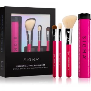 Sigma Beauty Essential Trio Brush Set zestaw pędzli z etui