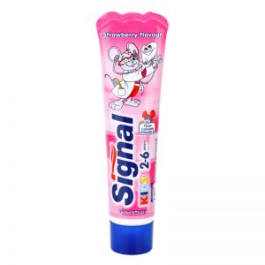 Signal Kids pasta do zębów dla dzieci smak Strawberry Flavour (2-6) 50 ml