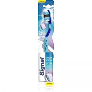 Signal White Now Carbon + Correct szczoteczka do zębów medium
