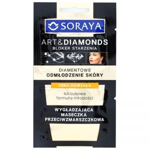 Soraya Art & Diamonds maseczka wygładzająca o działaniu przeciwzmarszczkowym 2 x 5 ml