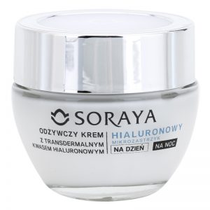 Soraya Hyaluronic Microinjection kuracja odżywiająca regenerująca i odnawiająca skórę 70+ 50 ml
