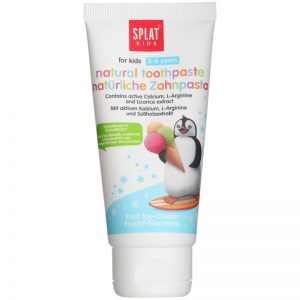 Splat Kids naturalna pasta do zębów dla dzieci smak Fruit Ice-Cream (2 – 6) 50 ml
