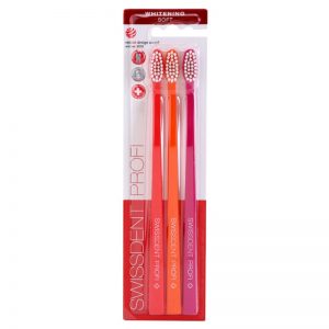 Swissdent Whitening Trio szczoteczki do zębów 3 szt. soft 3 szt.