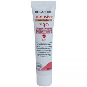 Synchroline Rosacure Intensive tonizujący balsam dla skóry wrażliwej skłonnej do zaczerwienień SPF 30 odcień Clair 30 ml
