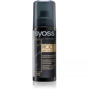 Syoss Root Retoucher tonująca farba na odrosty w sprayu odcień Black 120 ml