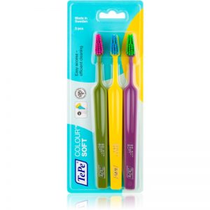 TePe Colour Soft szczoteczki do zębów 3 szt. 3 szt.
