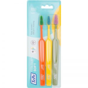 TePe Colour Soft szczoteczki do zębów 3 szt. 3 szt.