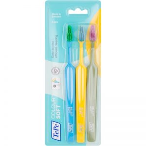 TePe Colour Soft szczoteczki do zębów 3 szt. 3 szt.