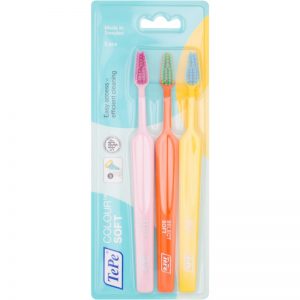 TePe Colour Soft szczoteczki do zębów 3 szt. 3 szt.