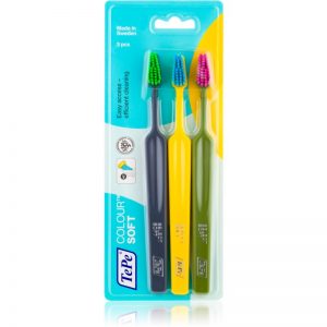 TePe Colour Soft szczoteczki do zębów 3 szt. 3 szt.
