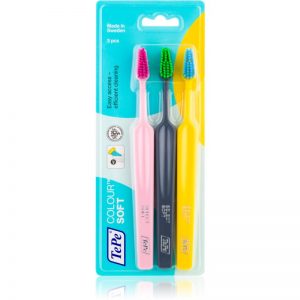 TePe Colour Soft szczoteczki do zębów 3 szt. 3 szt.