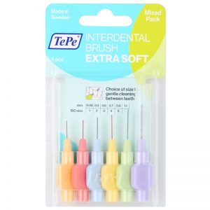 TePe Extra Soft szczoteczki międzyzębowe mix 6 szt.