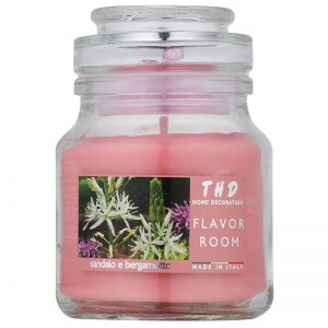 THD Candela Profumata Sandalo e Bergamotto świeczka zapachowa 140 g
