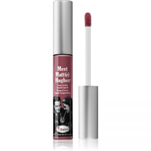 theBalm Meet Matt(e) Hughes długotrwała szminka w płynie odcień Charming 7,4 ml