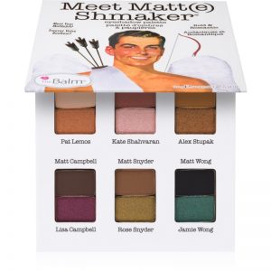 theBalm Meet Matt(e) Shmaker paleta cieni do powiek 9