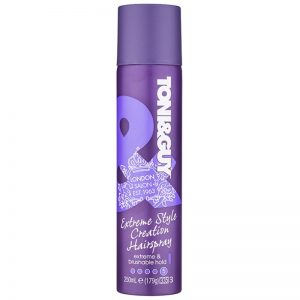 TONI&GUY Creative lakier do włosów bardzo mocno utrwalający 250 ml